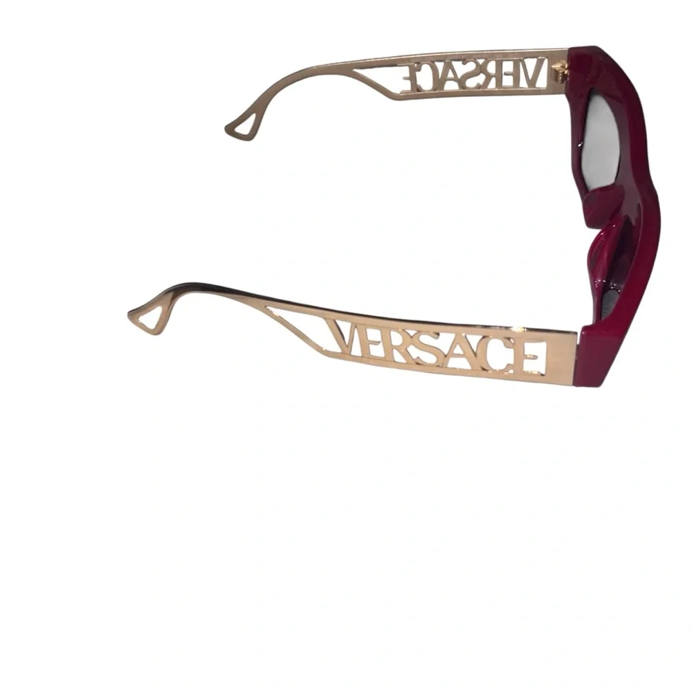 Versace Red Sunglasses VE4432U – Bold Designer Shades - Picture 2 of 16